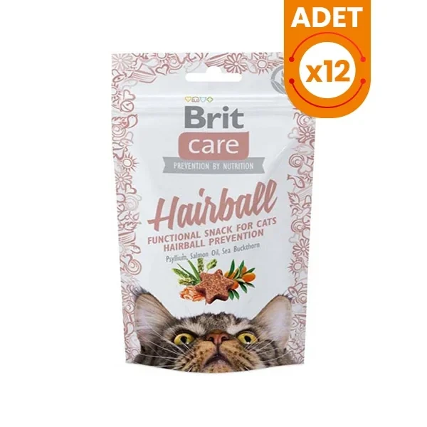 Brit Care Cat Snack Hairball Tüy Yumağı Engelleyici Kedi Ödül Maması
